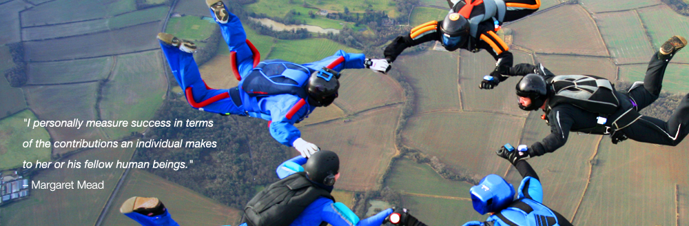 Photograph of Sky Divers